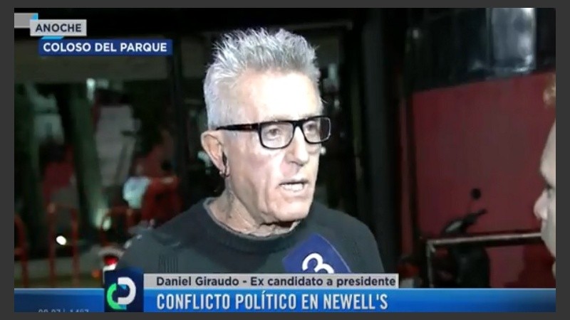 Giraudo presentó una denuncia.