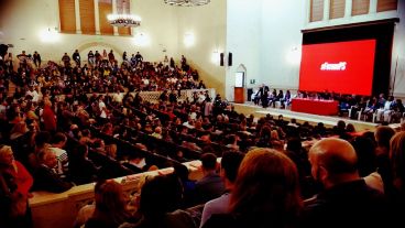 El Congreso provincial del socialismo se realizó en la ciudad de Santa Fe.