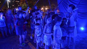 El Planetario Móvil del Proyecto Miradas.