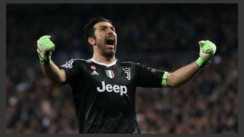 Buffon, referente de la Juventus.