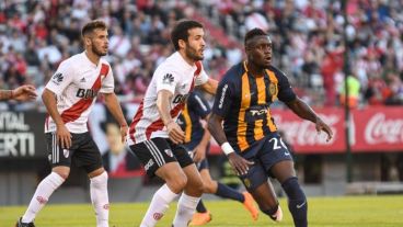 El colombiano se lesionó ante River.