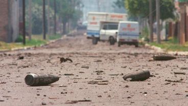 Imágenes de la explosión de 1995.