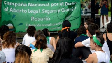Martes Verdes en la Plaza San Martín, para seguir de cerca el debate.