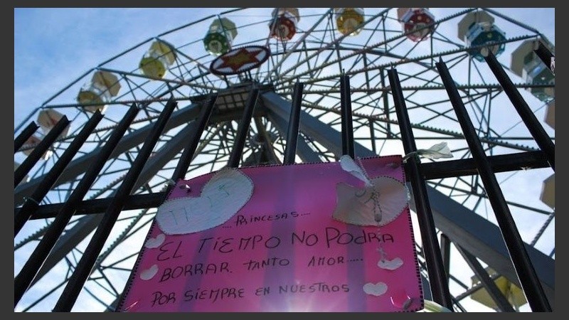 Florencia y Melanie Aranda murieron el 10 de agosto de 2013.(Alan Monzón / Rosario3.com)