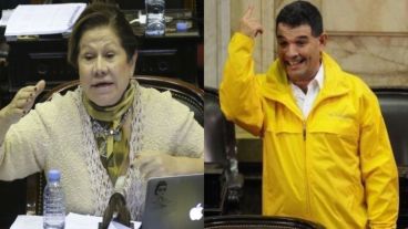 Camaño y Olmedo se cruzaron en el recinto en medio de la polémica sesión.