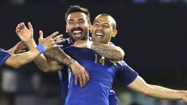 Pocho y Jefecito, en sus tiempos de selección.