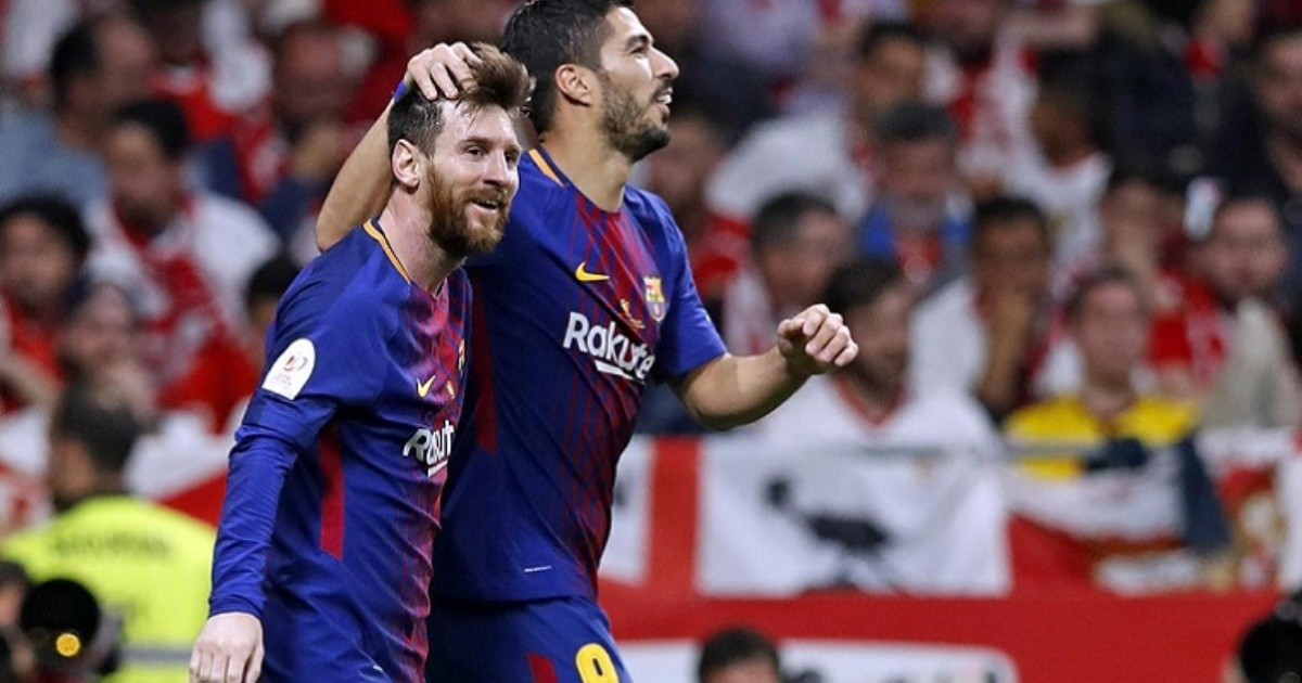 Barcelona goleó 5-0 al Sevilla y Messi levantó otra Copa del Rey | Rosario3
