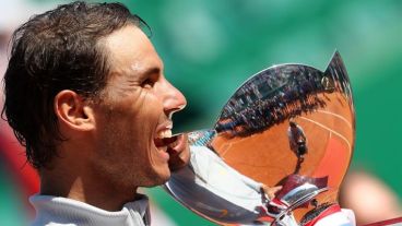 Nadal festejó en  Montecarlo.