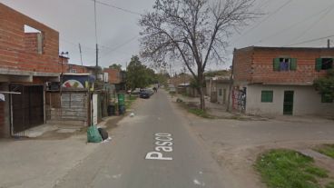 Pasco al 4500, el lugar donde ocurrió el crimen.