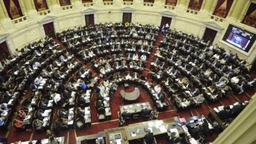 El inicio de la sesión este miércoles.