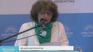 La abogada Mabel Gabarra, especialista en Derecho de Familia e integrante de la Campaña Nacional por el aborto seguro, legal y gratuito.