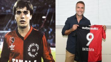 El Bati en 1988 cuando debutó y este jueves, 20 años después.