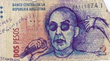 Personajes de series y películas, músicos y otras sorpresas decoraron el billete.