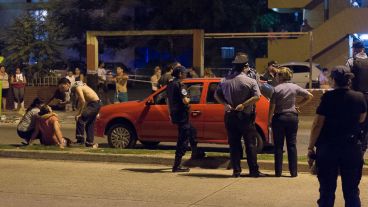 Grandoli y Esteban de Luca, la zona del enfrentamiento.