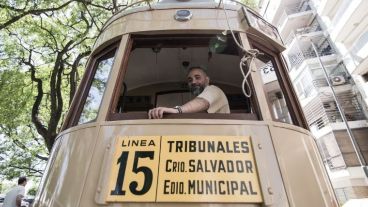 El tranvía circulará este lunes.