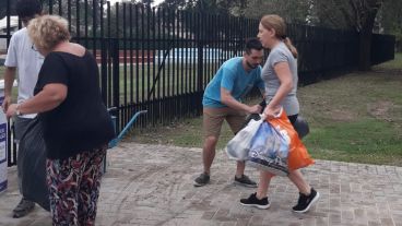 La gente colaboró con unas 6.000 prendas en total.