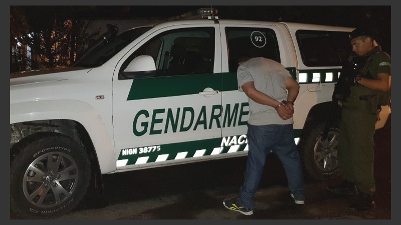 El hombre detenido en la zona sur de Rosario.