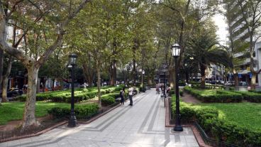 El lugar donde se harán las obras.