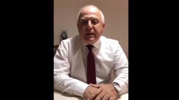 El gobernador grabó un video de saludo por el Día del Trabajo.