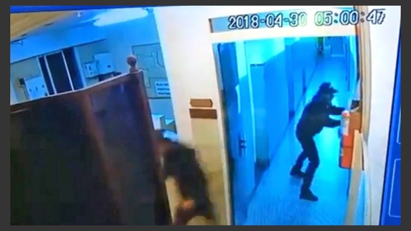 El ataque ocurrió en la madrugada del lunes. 