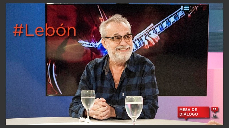 David Lebón, uno de los padres del rock nacional.