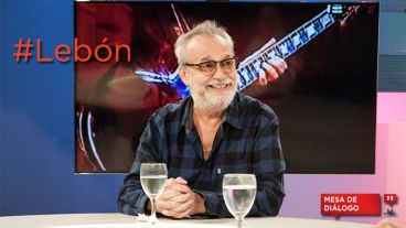 David Lebón, uno de los padres del rock nacional.