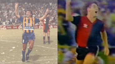 Kempes y Dezotti festejaron en los clásicos amistosos.