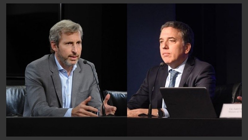 Frigerio y Dujovne, los ministros que buscan acordar con los gobernadores.