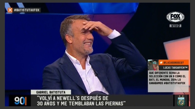 Bati se reencontró con el Loco después de 16 años. 