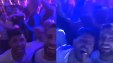 El Kun se desquitó en plena fiesta y todo quedó grabado.