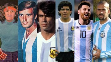 Algunos de los titulares del equipo de Matías.