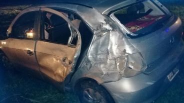 El siniestro involucró a un Chevrolet Astra, un Ford Falcon y un Volkswagen Gol.