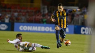 Parot, en uno de los avances que tuvo el canalla.