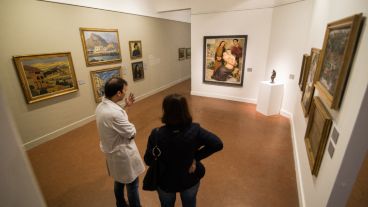 Obras listas. Este viernes se inaugura Arte Argentino: 100 años en la colección Castagnino Macro.