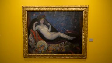 Una de las pinturas que se podrán ver en la muestra. Las obras son desde el 1918 hasta la actualidad.