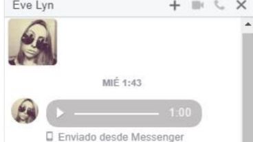 El mensaje intimidante que recibió la mujer.