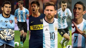 Los rosarinos que irán al Mundial.