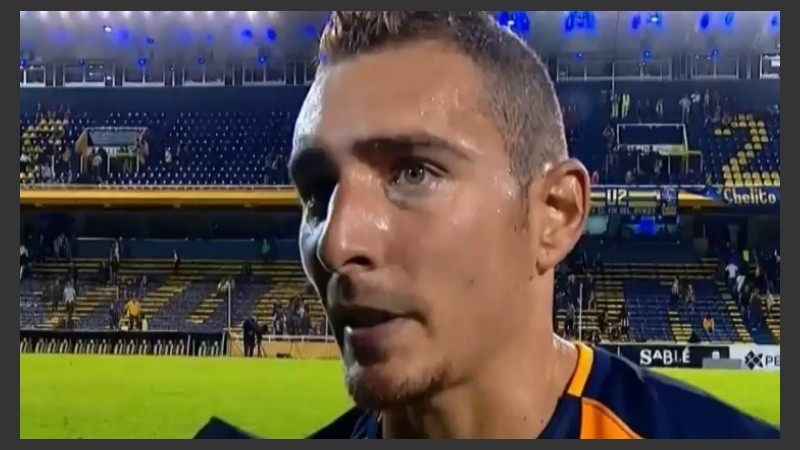 Ruben marcó pero no pudo celebrar el triunfo.