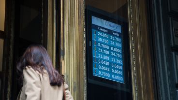 Otros de los valores de la divisa en la plaza local.