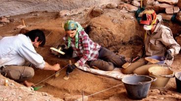 El grupo de arqueólogos afirmó haber encontrado "una aguja en un pajar".