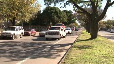 El hecho ocurrió en bulevar Seguí al 2400.