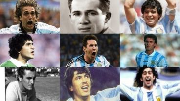 Nueve jugadores que dieron la nota en la selección de los usuarios.