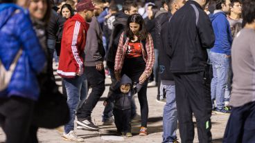 Desde temprano, fanáticos de todo el país llegaron al Coloso a disfrutar de la banda de Mataderos.