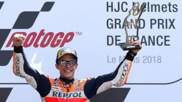 Márquez lidera cómodo el campeonato con 95 puntos.