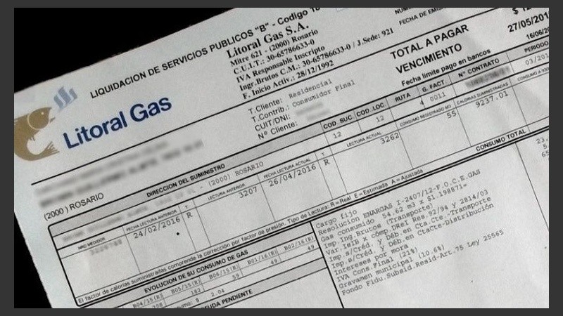 La factura del gas vendría con la modificación recién en marzo próximo.