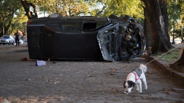 Así quedó el Galaxy.