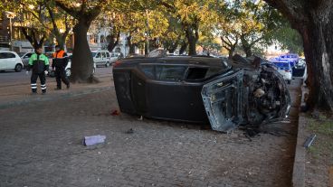 Así quedó el Galaxy.