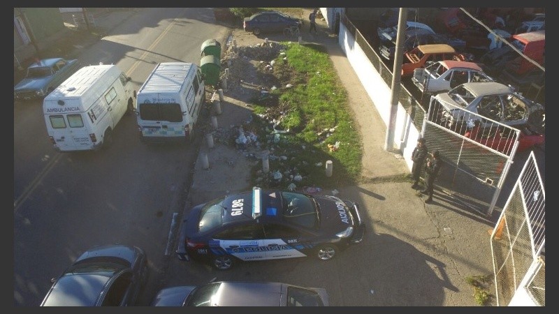 El operativo comenzó el martes y seguía este miércoles.