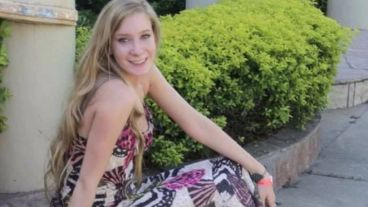 La joven fallecida el domingo.