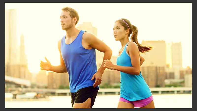 El ejercicio de piernas 